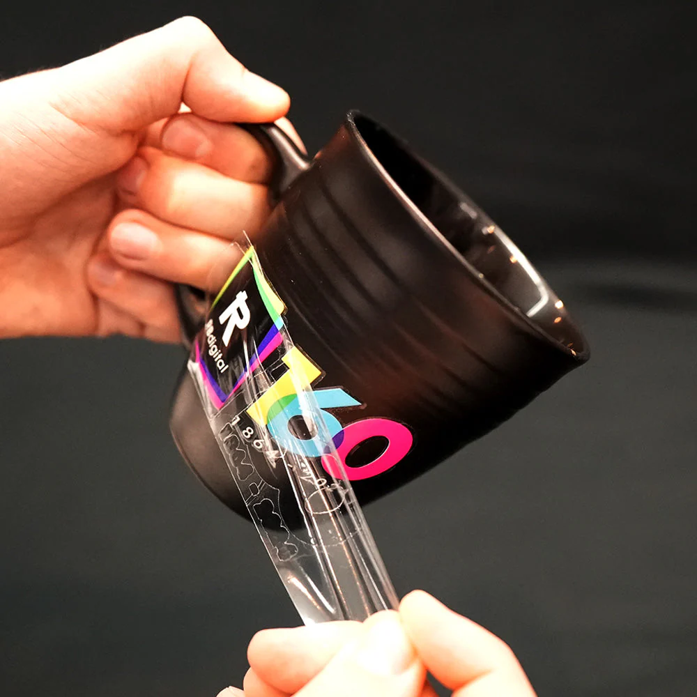 taza con decorado uv dtf en monterrey